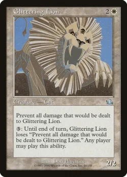 Glittering Lion #10 · Magic: The Gathering