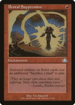 Brutal Suppression #85 · Magic: The Gathering