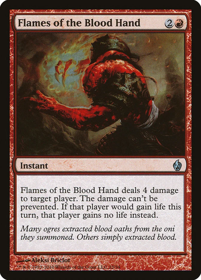 Flames of the Blood Hand 「PD2/22」「EN」