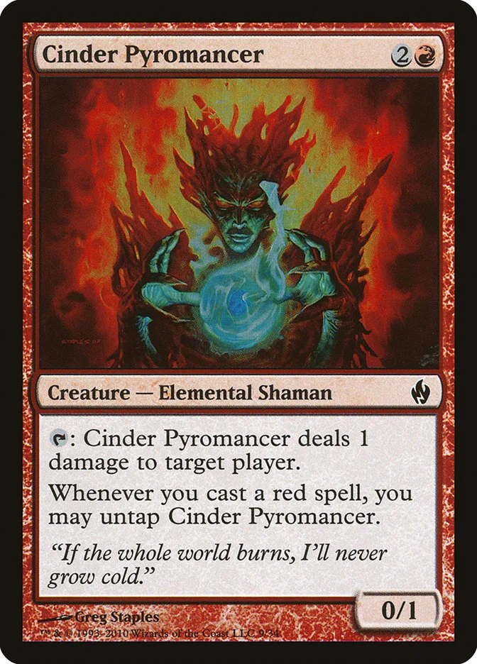 Cinder Pyromancer 「PD2/9」「EN」