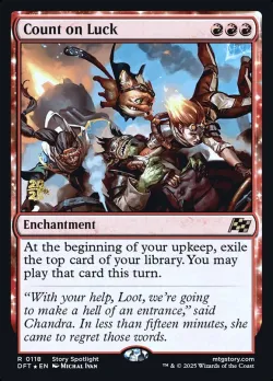 Count on Luck #118s · Magic: The Gathering