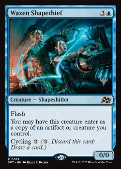 Waxen Shapethief #74p · Magic: The Gathering