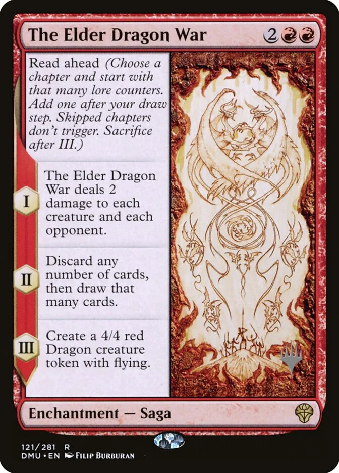 The Elder Dragon War 「PDMU/121p」「EN」