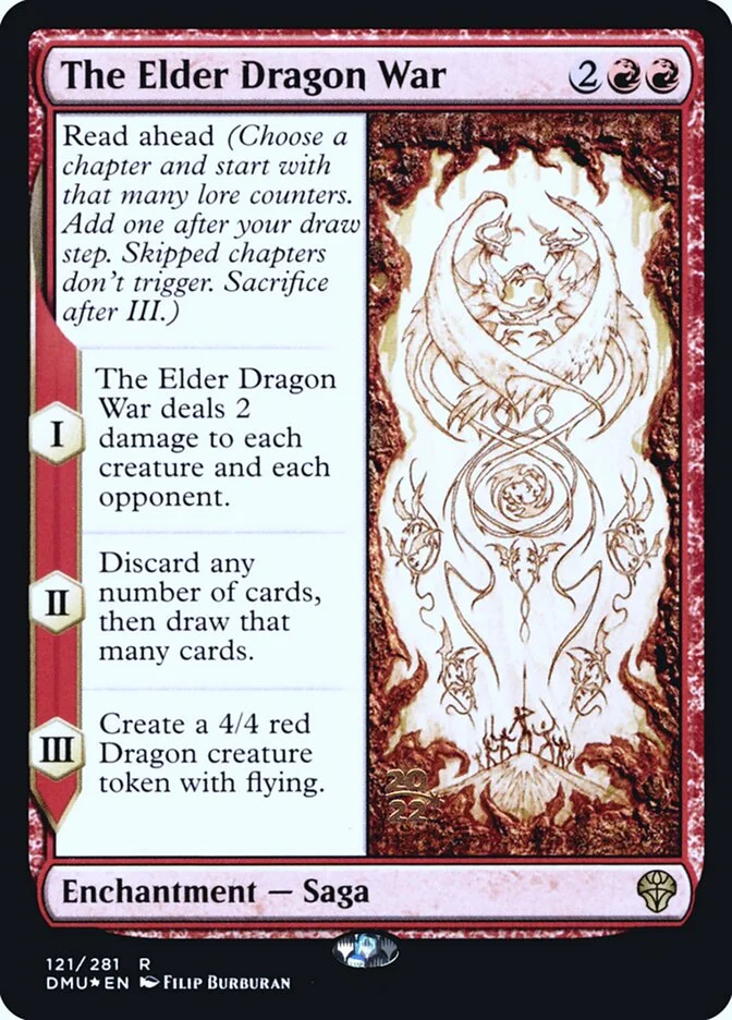 The Elder Dragon War 「PDMU/121s」「EN」