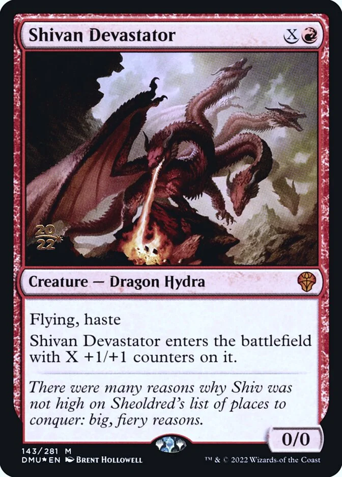 Shivan Devastator 「PDMU/143s」「EN」