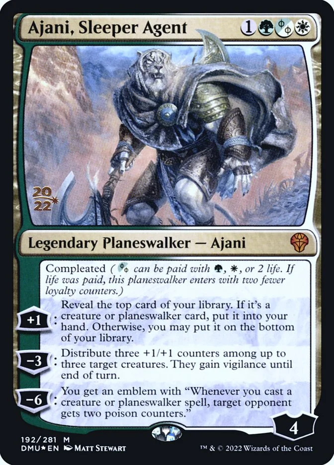 Ajani, Sleeper Agent 「PDMU/192s」「EN」