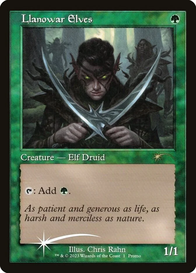 Llanowar Elves 「PDMU/1★」「EN」