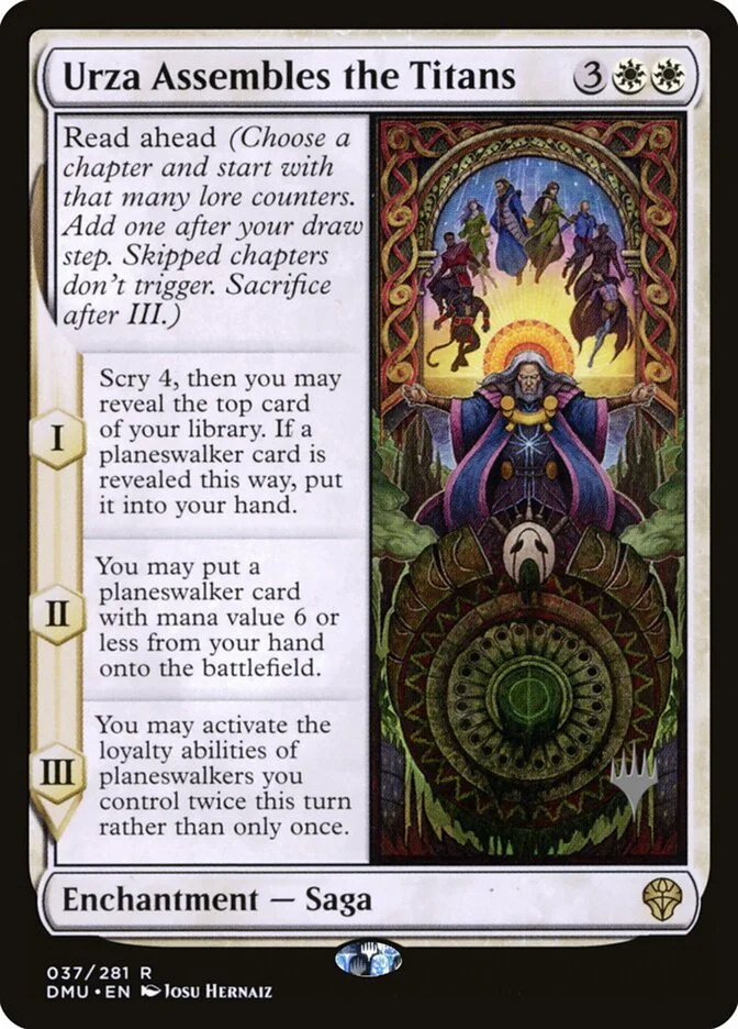 Urza Assembles the Titans 「PDMU/37p」「EN」