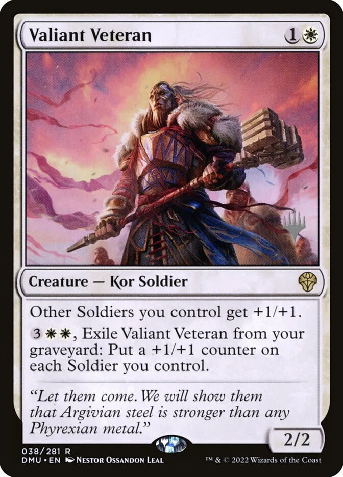 Valiant Veteran 「PDMU/38p」「EN」