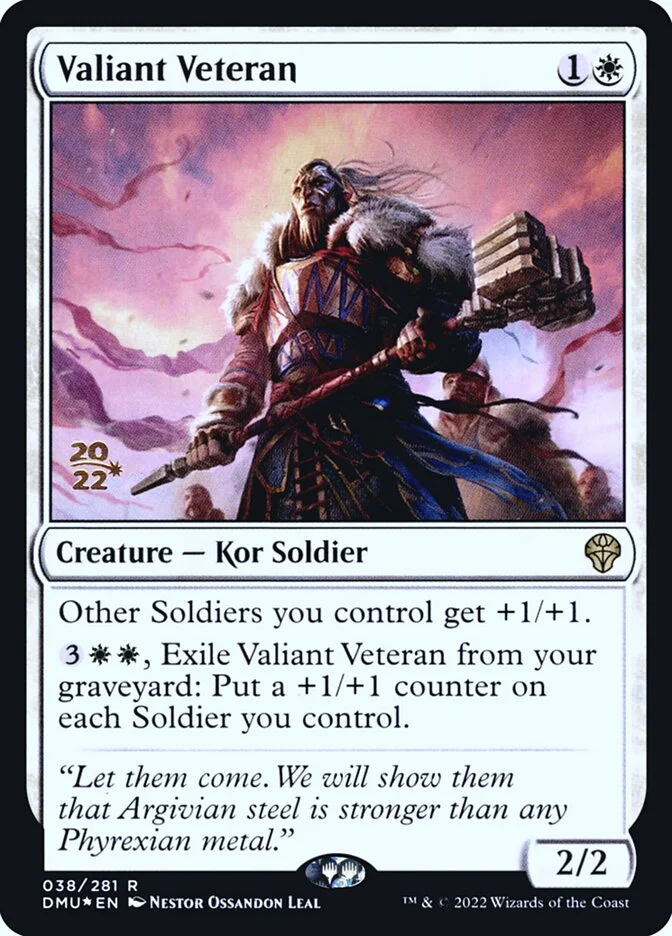 Valiant Veteran 「PDMU/38s」「EN」
