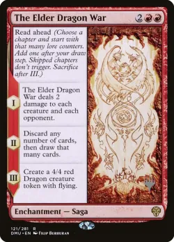 The Elder Dragon War #121p · Magic: The Gathering