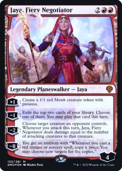 Jaya, Fiery Negotiator #133s · Magic: The Gathering