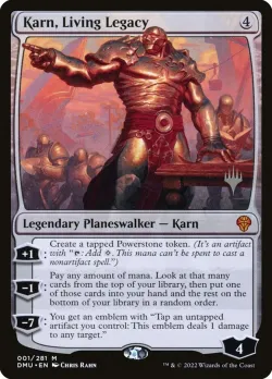 Karn, Living Legacy #1p · Magic: The Gathering