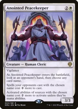 Anointed Peacekeeper #2p · Magic: The Gathering