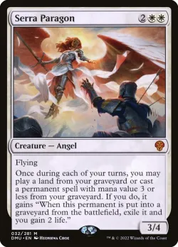 Serra Paragon #32p · Magic: The Gathering