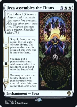 Urza Assembles the Titans #37s · Magic: The Gathering