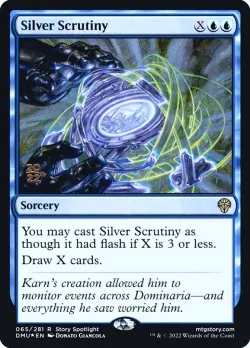Silver Scrutiny #65s · Magic: The Gathering