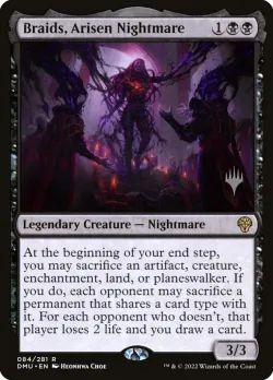 Braids, Arisen Nightmare #84p · Magic: The Gathering