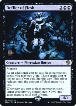 Defiler of Flesh #90s · Magic: The Gathering