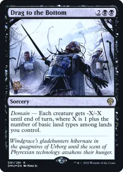 Drag to the Bottom #91s · Magic: The Gathering