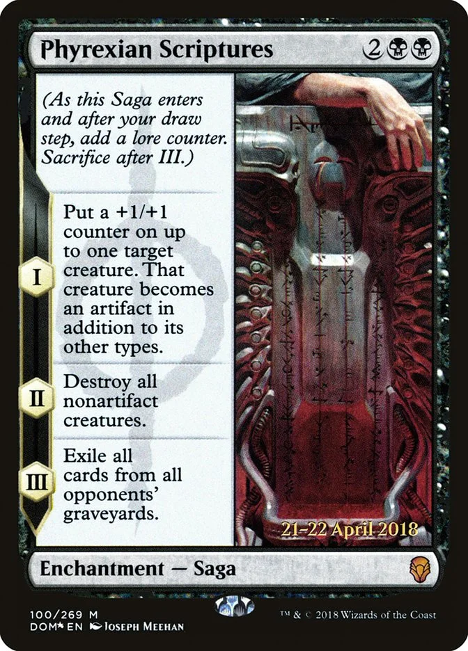 Phyrexian Scriptures 「PDOM/100s」「EN」
