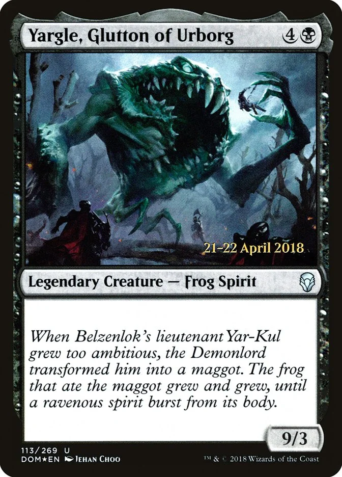 Yargle, Glutton of Urborg 「PDOM/113s」「EN」