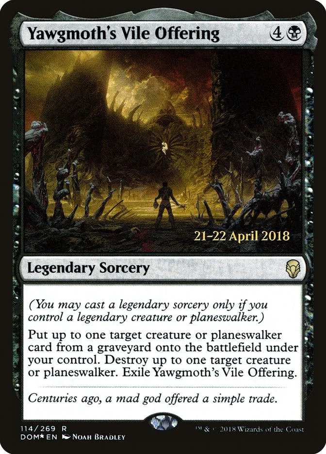 Yawgmoth's Vile Offering 「PDOM/114s」「EN」