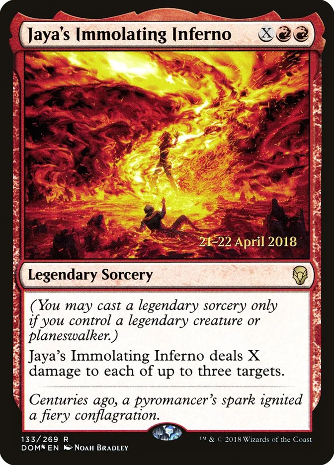 Jaya's Immolating Inferno 「PDOM/133s」「EN」