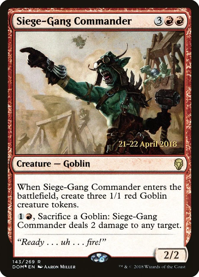 Siege-Gang Commander 「PDOM/143s」「EN」