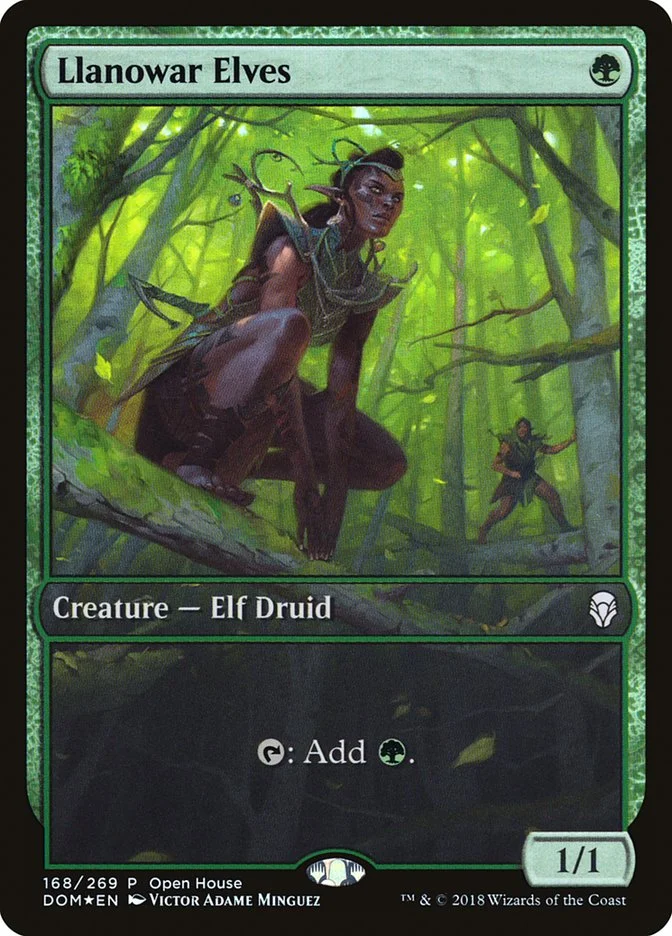 Llanowar Elves 「PDOM/168」「EN」