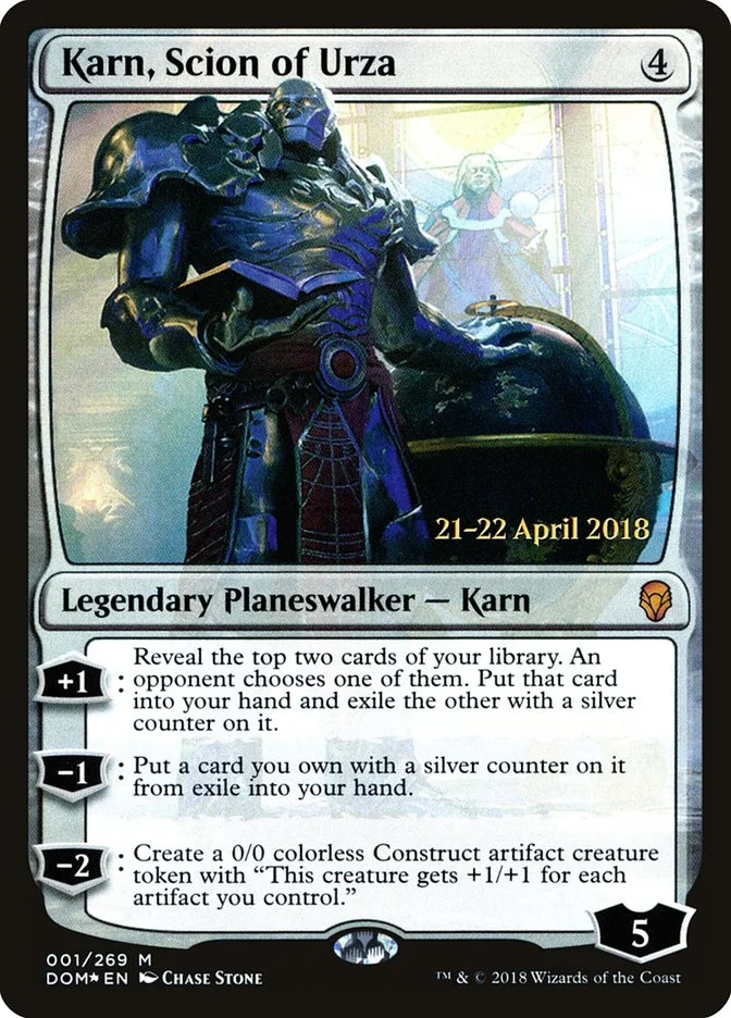 Karn, Scion of Urza 「PDOM/1s」「EN」