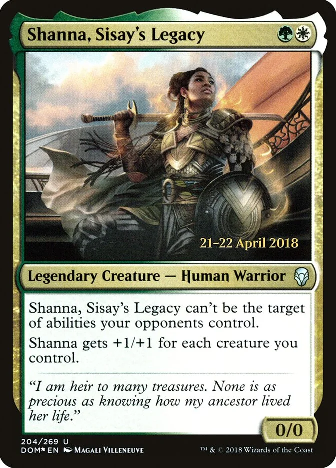 Shanna, Sisay's Legacy 「PDOM/204s」「EN」