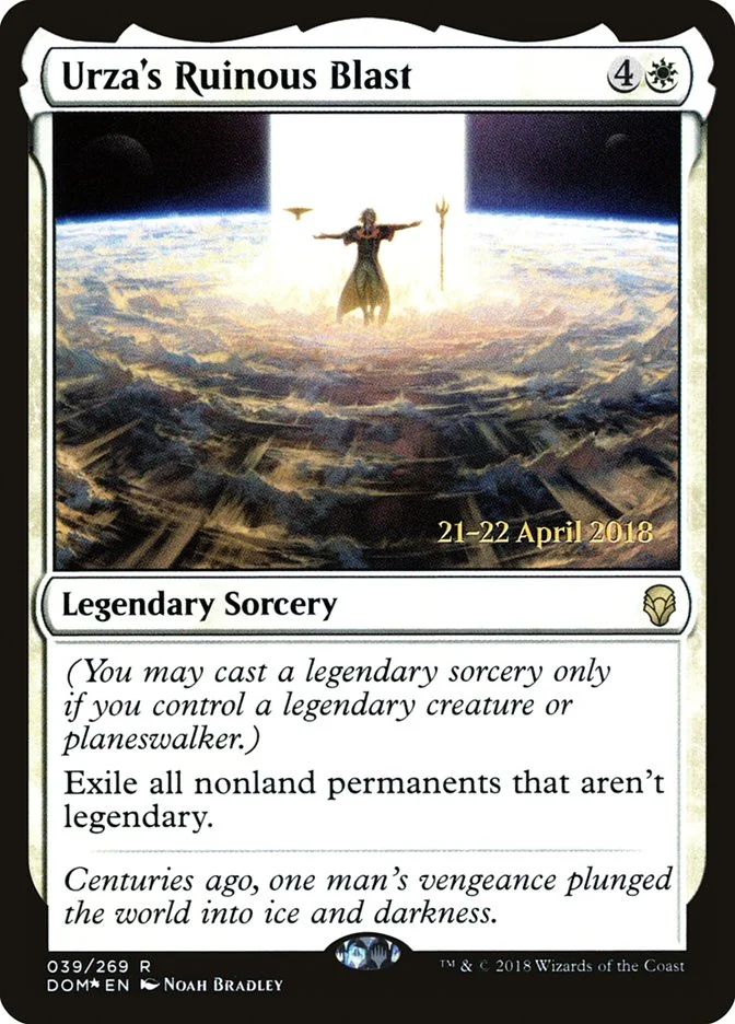 Urza's Ruinous Blast 「PDOM/39s」「EN」