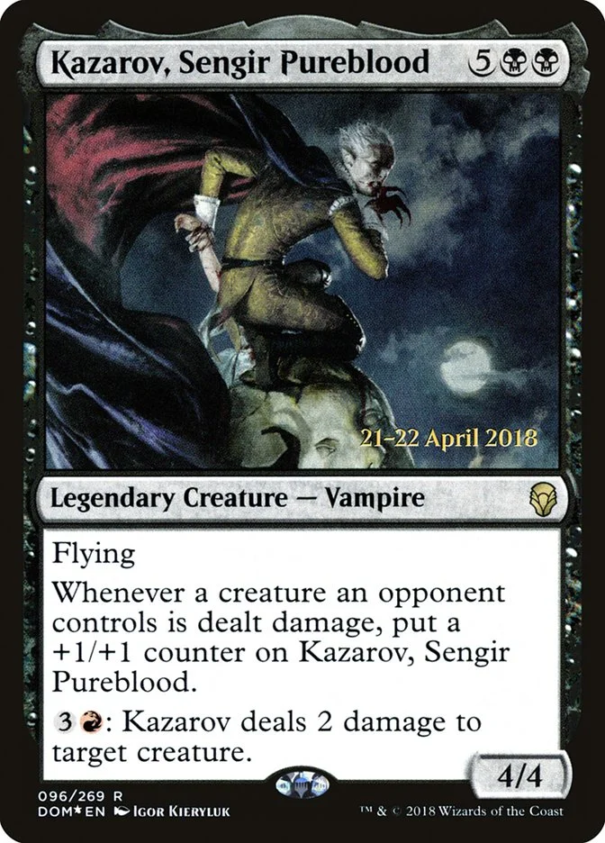 Kazarov, Sengir Pureblood 「PDOM/96s」「EN」