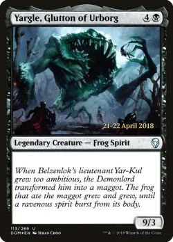Yargle, Glutton of Urborg #113s · Magic: The Gathering