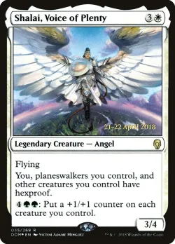 Shalai, Voice of Plenty #35s · Magic: The Gathering