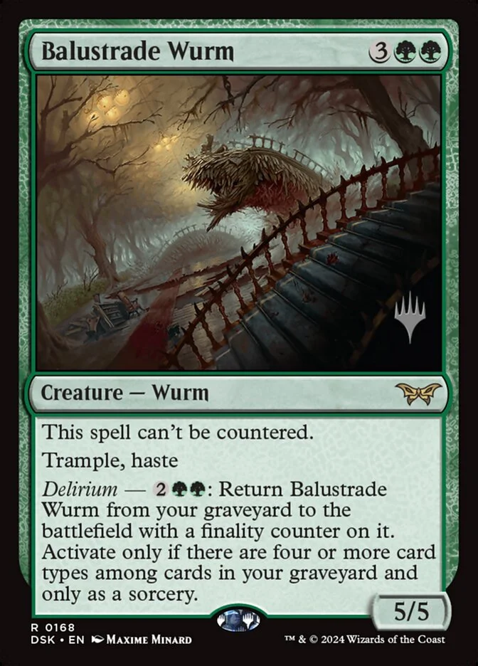 Balustrade Wurm 「PDSK/168p」「EN」