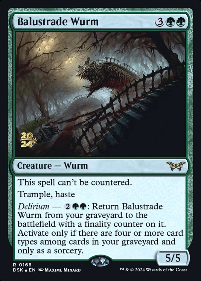 Balustrade Wurm 「PDSK/168s」「EN」