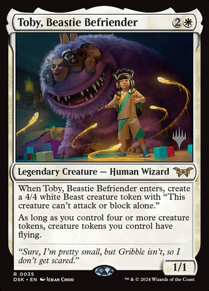 Toby, Beastie Befriender 「PDSK/35p」「EN」