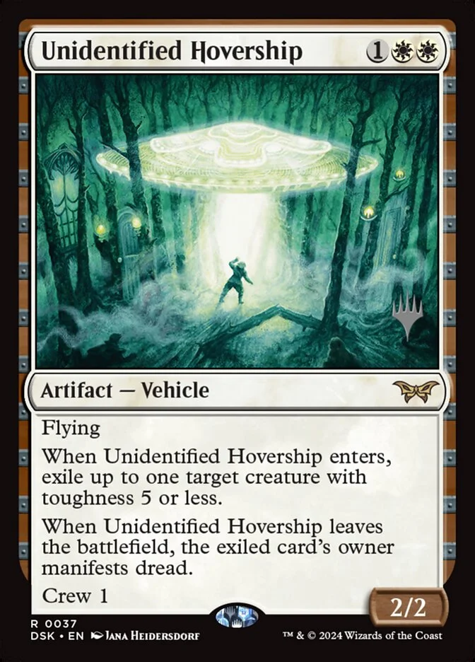 Unidentified Hovership 「PDSK/37p」「EN」