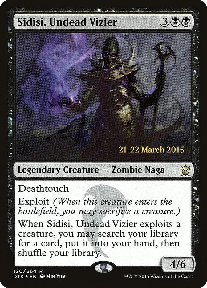Sidisi, Undead Vizier 「PDTK/120s」「EN」