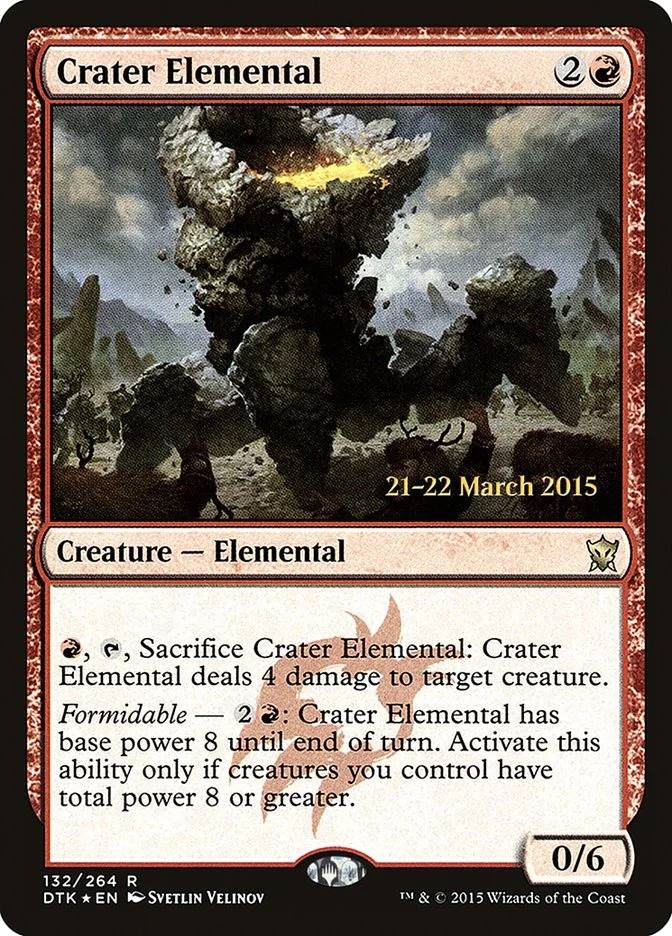 Crater Elemental 「PDTK/132s」「EN」