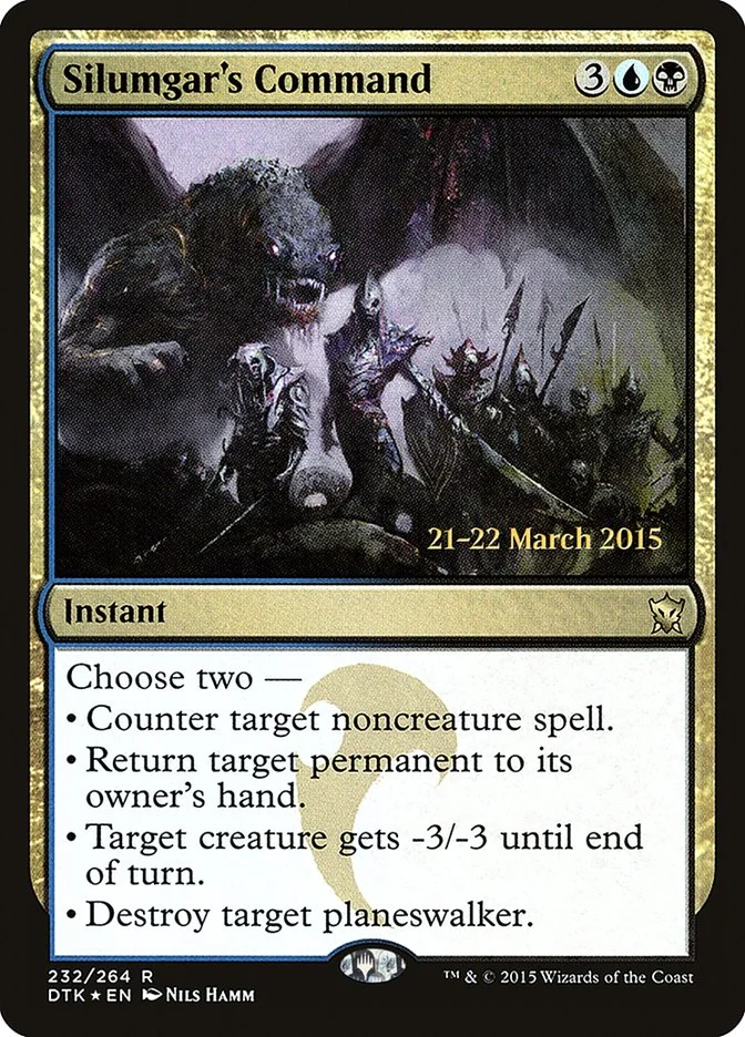 Silumgar's Command 「PDTK/232s」「EN」