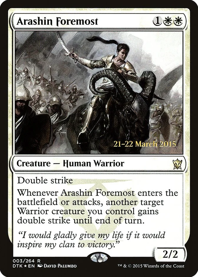 Arashin Foremost 「PDTK/3s」「EN」