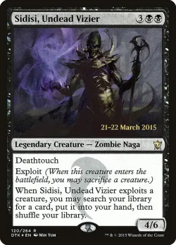 Sidisi, Undead Vizier 「PDTK/120s」「EN」