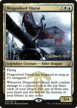 Dragonlord Ojutai 「PDTK/219s」「EN」