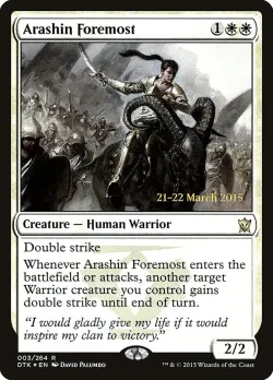 Arashin Foremost #3s · Magic: The Gathering