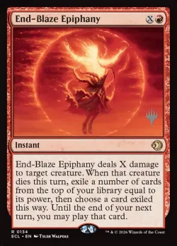 End-Blaze Epiphany #134p · Magic: The Gathering