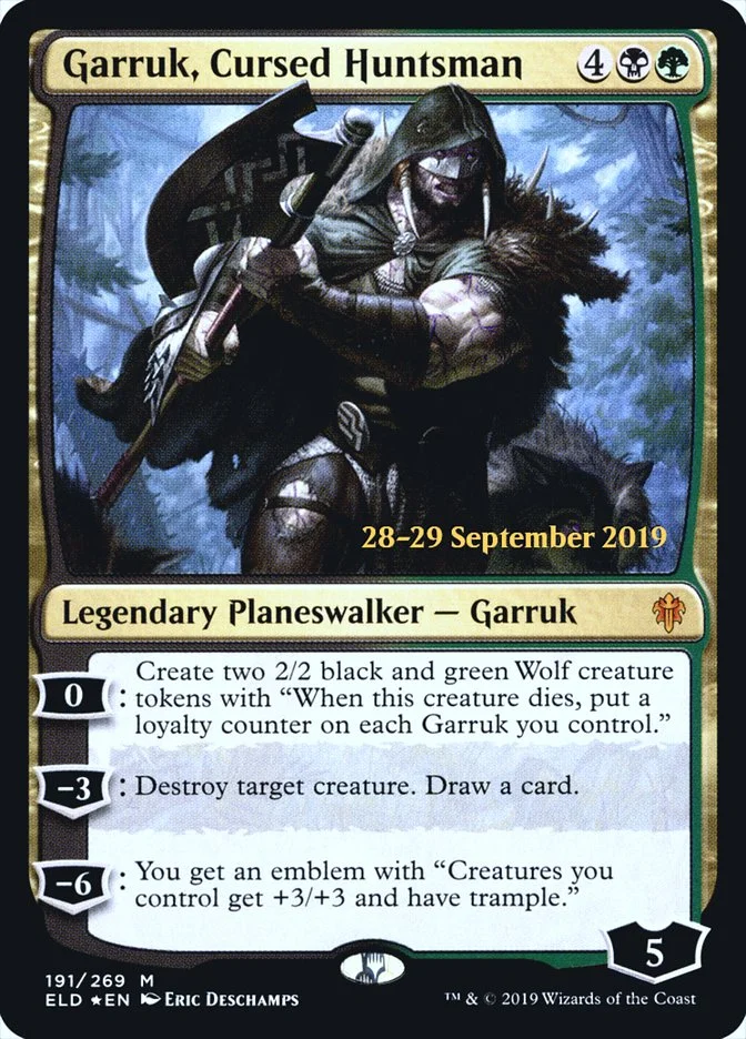 Garruk, Cursed Huntsman 「PELD/191s」「EN」