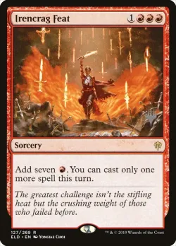 Irencrag Feat #127p · Magic: The Gathering